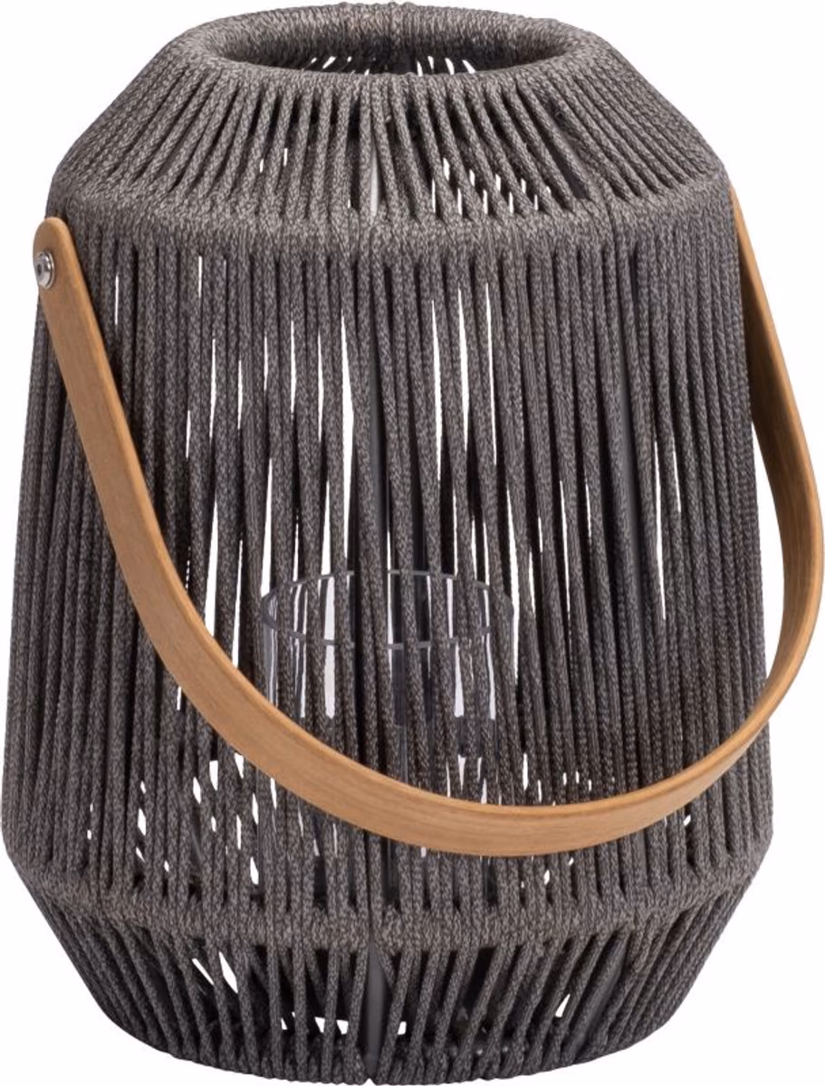 NELE Laterne hellgrau