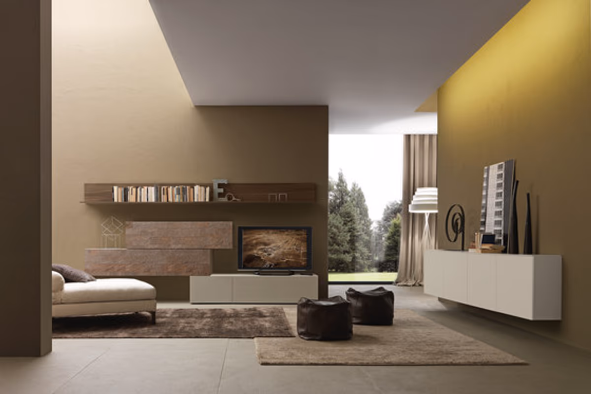 Wohnwand "I-modulART" von Presotto