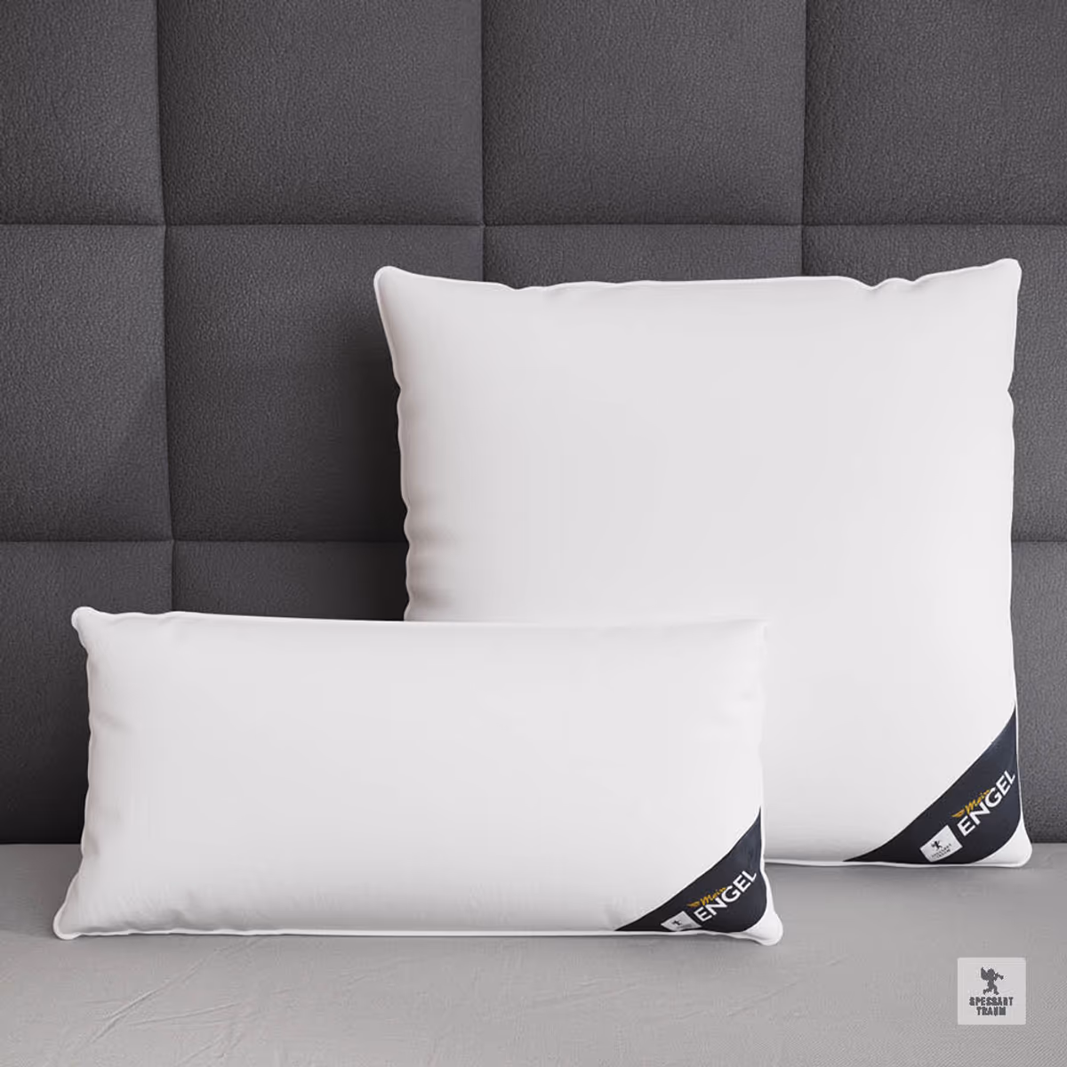 Daunenkissen 3-Kammer “Mein Engel“ 80x80 cm