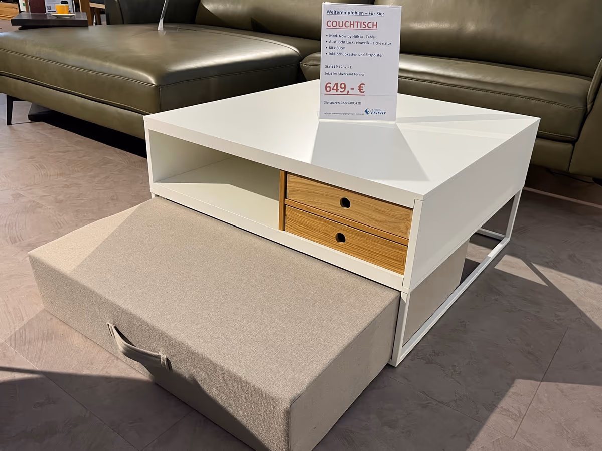 Hülsta Couchtisch Mod. now!table