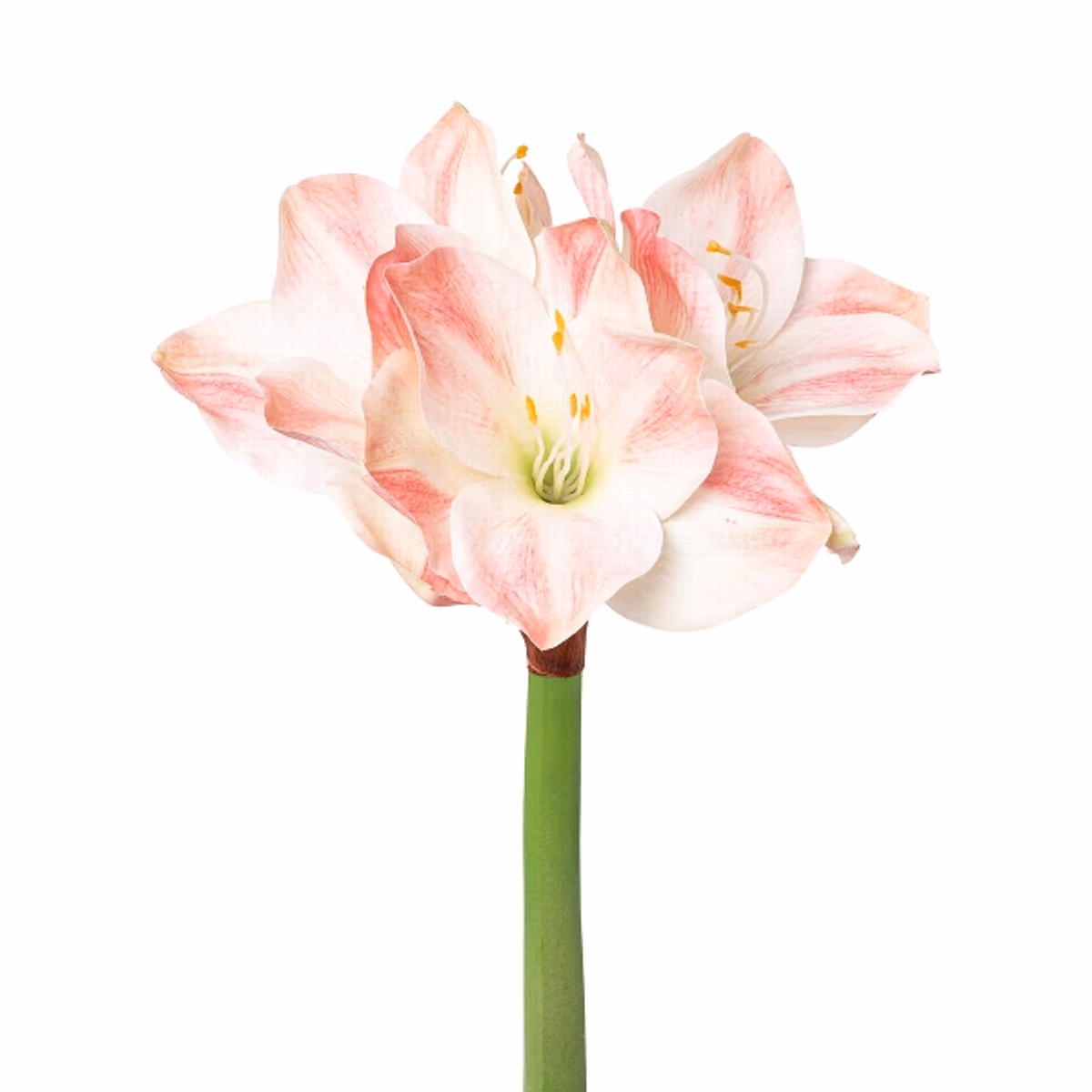 Amaryllis rosa 56 cm Kunstblume Deko Kunstpflanze 