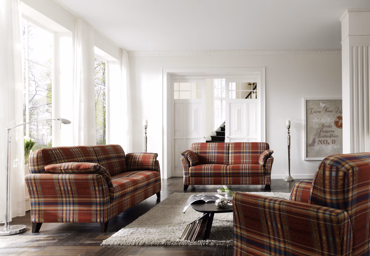 Modell Ancona Sofa 2,5 Sitzer und Sofa 2 Sitzer