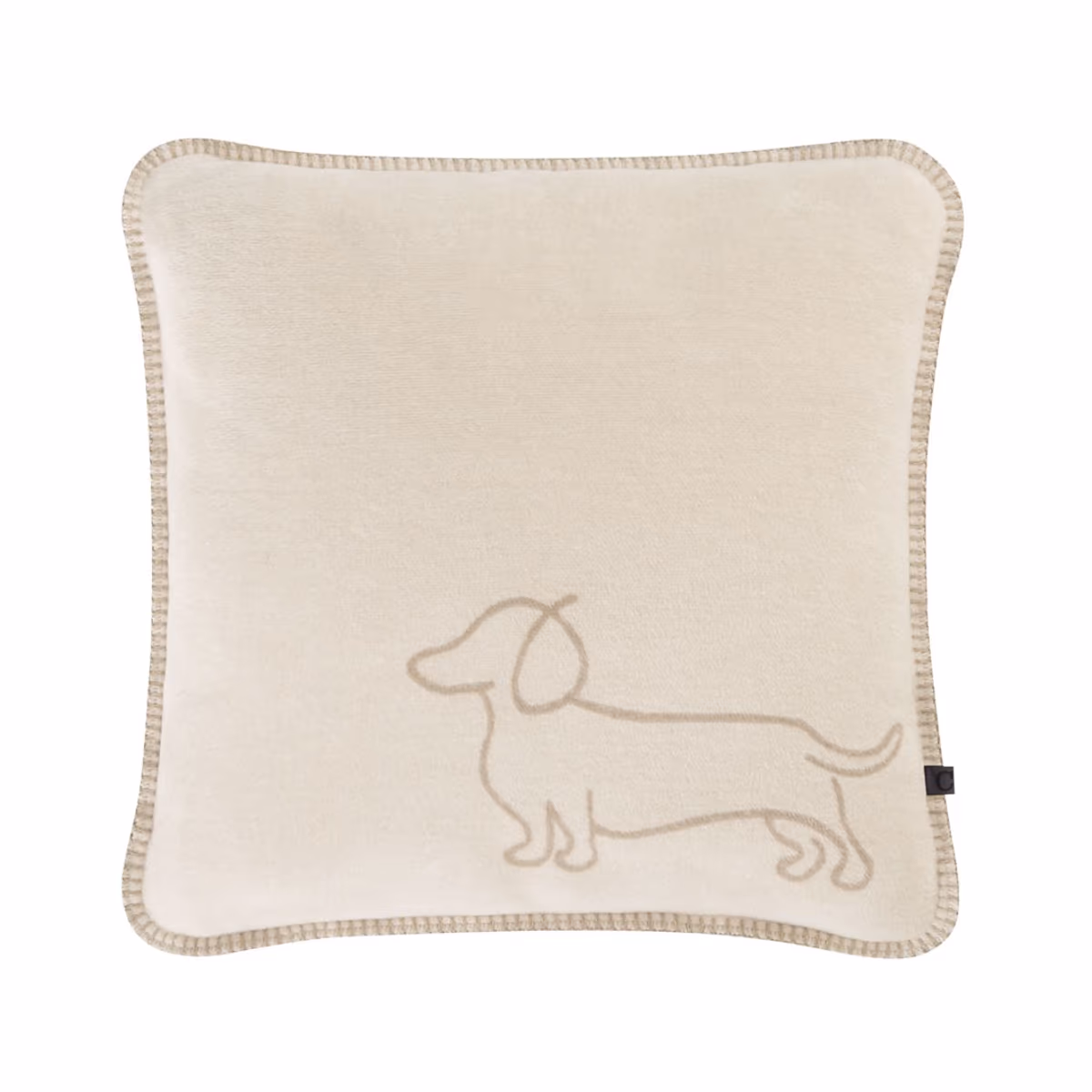 Kissenhülle, 50x50 cm, beige 33, we love dogs