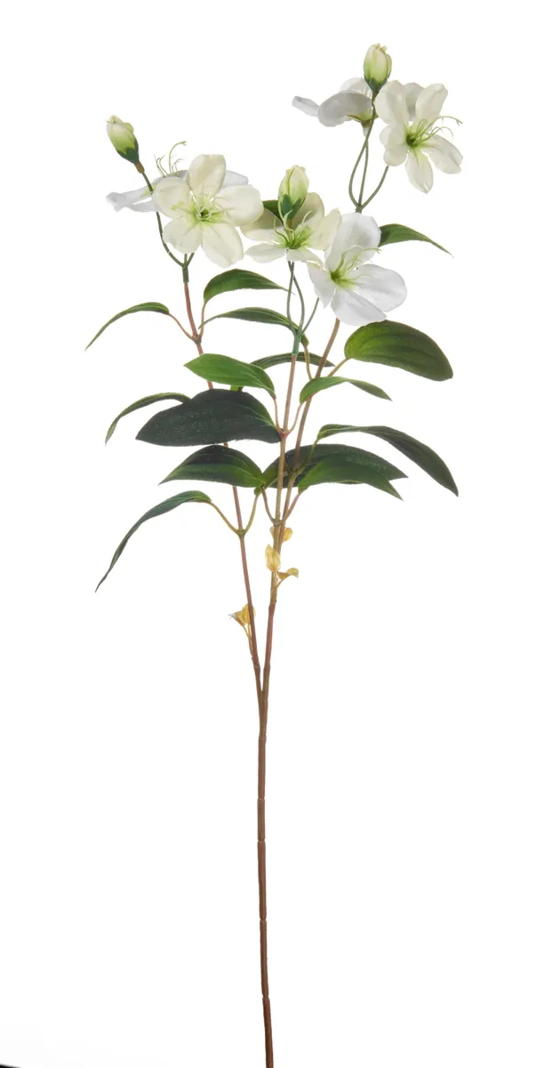 ASA Christrosenzweig weiß Kunstpflanze Deko L: 58 cm