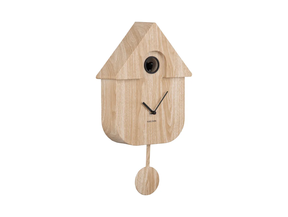 Karlsson Modern Cuckoo, light wood