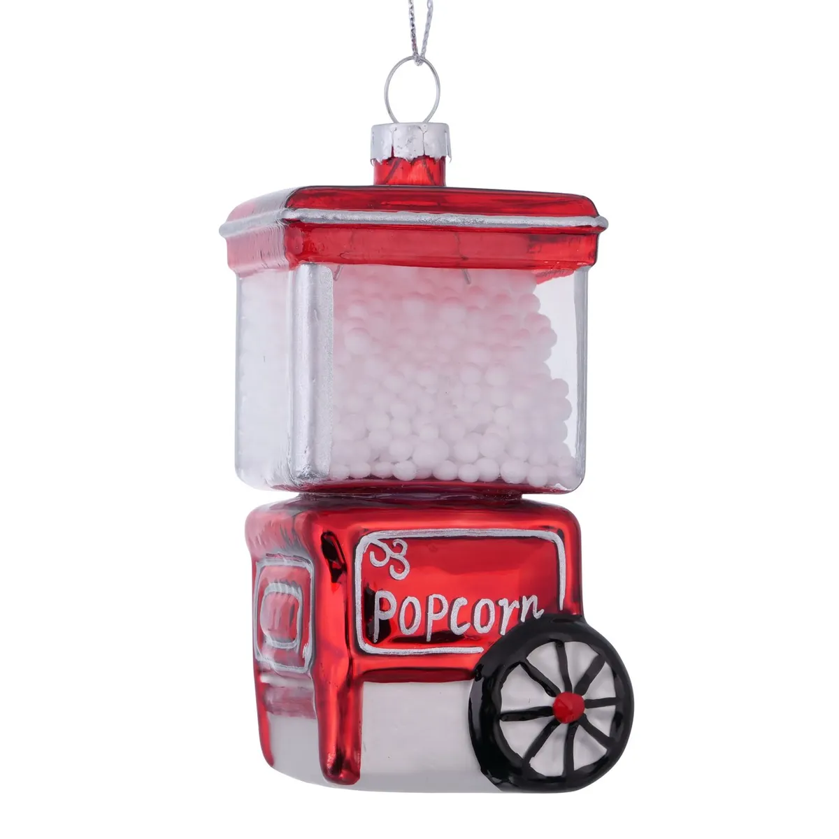 Popcorn Weihnachtsanhänger