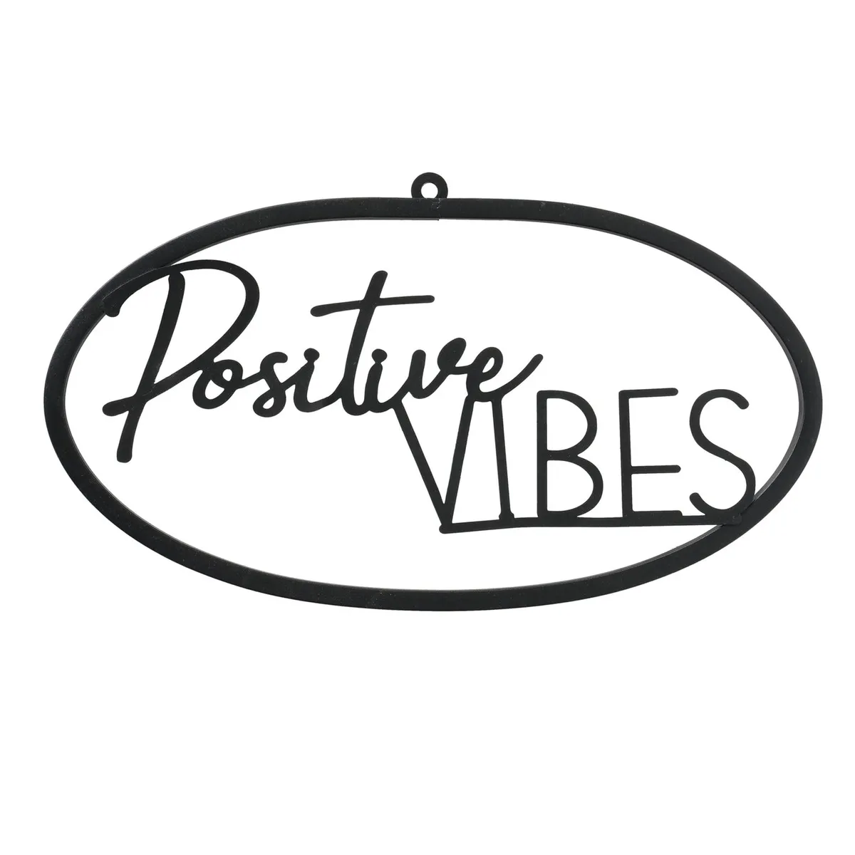  Blechschild mit Spruch SMILE Dekoschild Metall von Boltze Positive Vibes