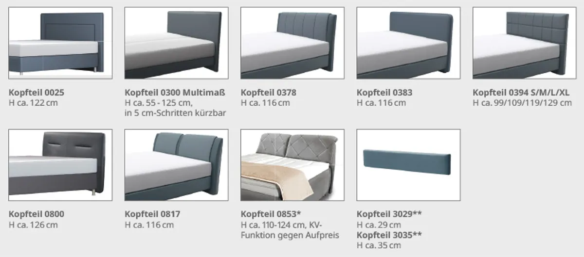 Kopfteile