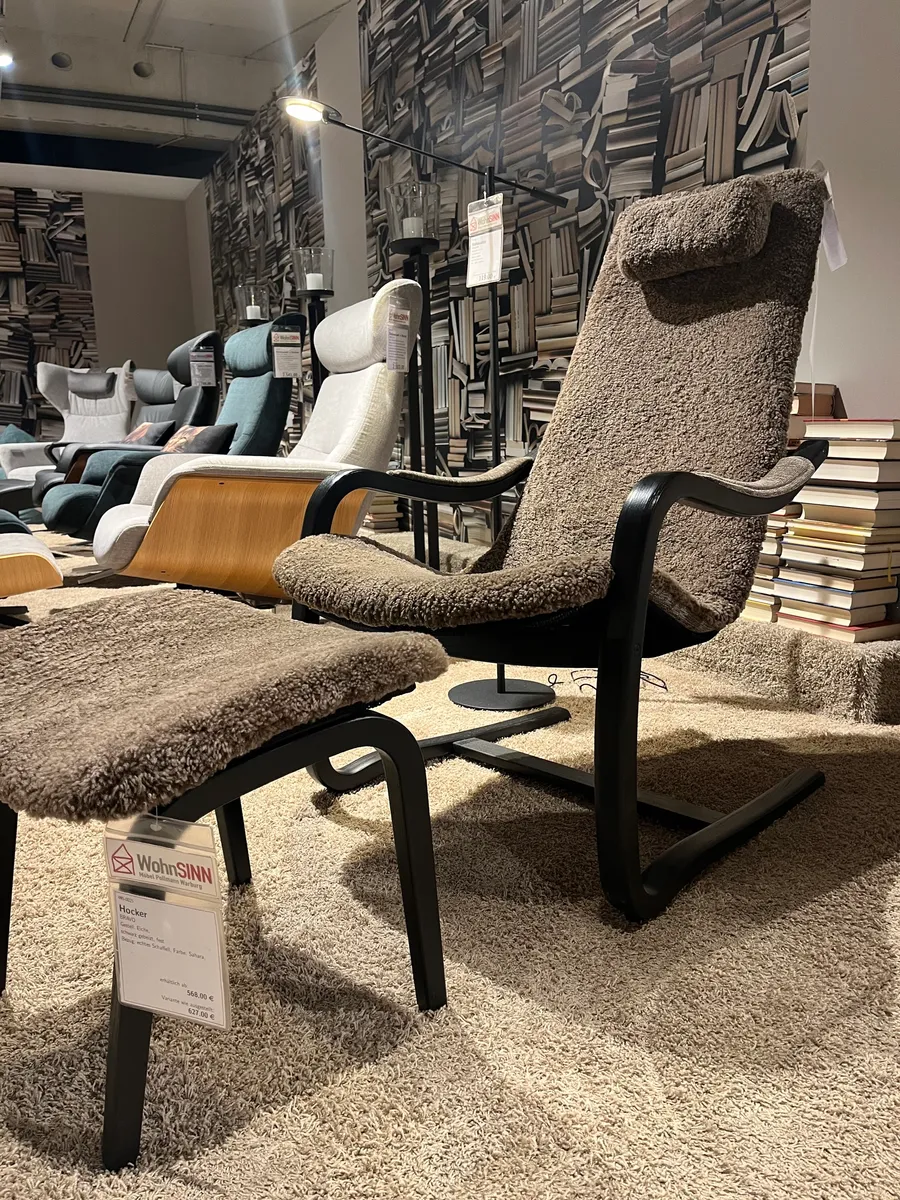 Relaxsessel BRAVO mit Hocker