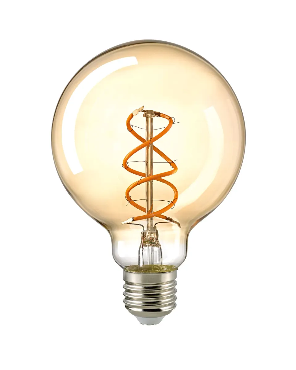 Leuchtmittel CURVED Gold E27 dimmbar