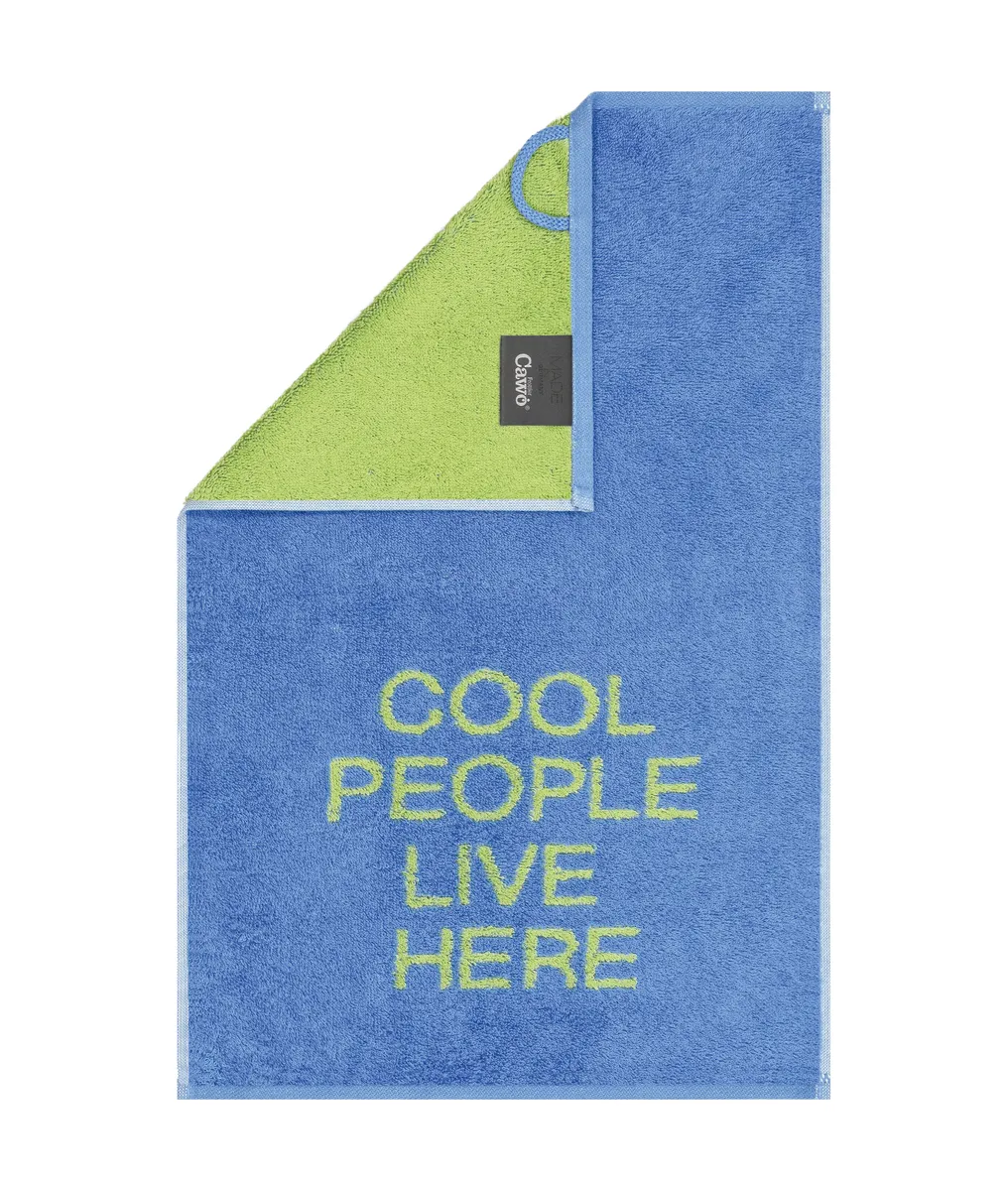 Frottiertuch 30 x 50 cm Cool people live here