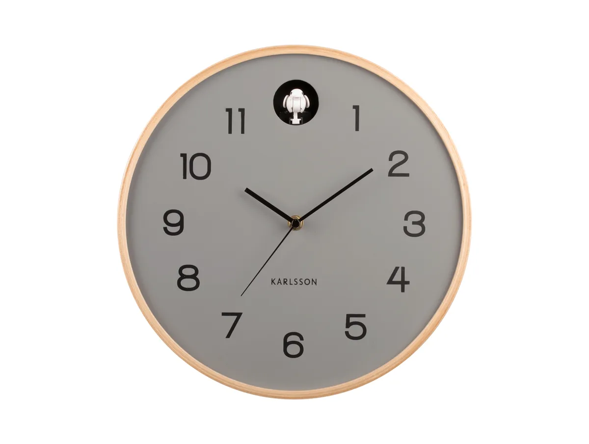 Karlsson Natural Cuckoo, mouse grey