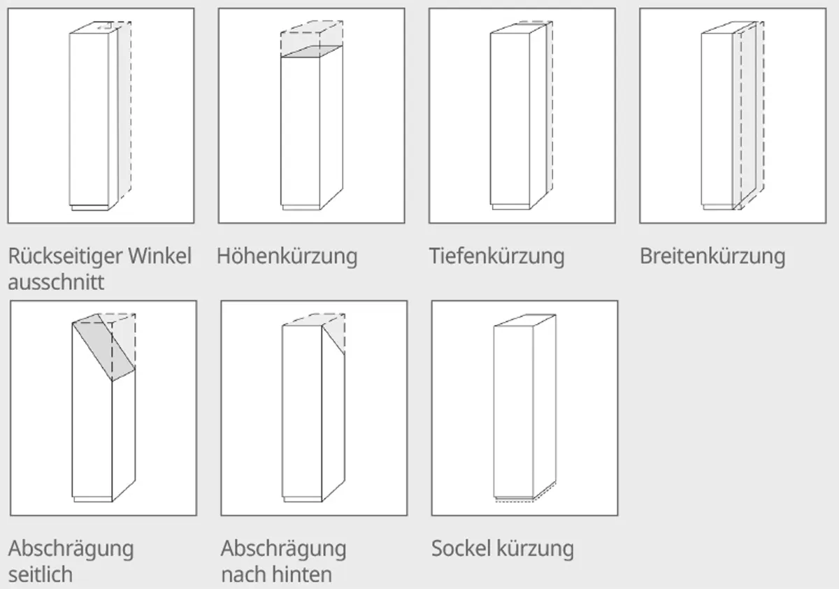 Ecklösungen unendlich erweiterbar