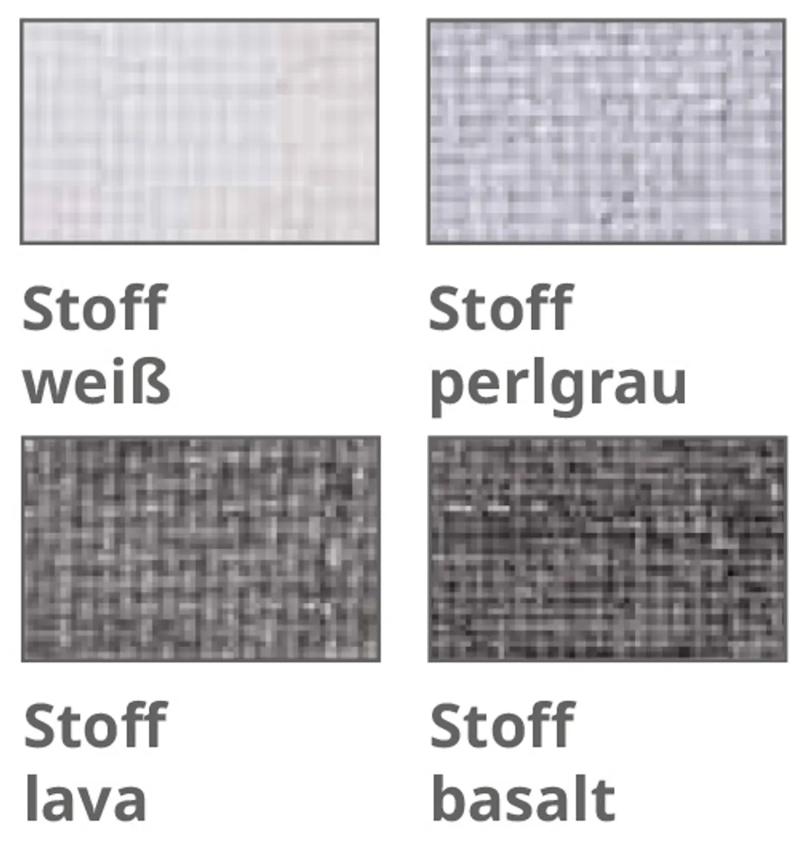 Polsterkopfteilfarben