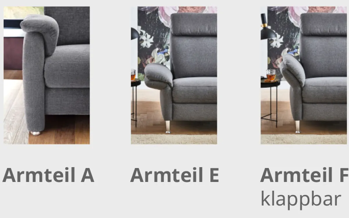 3 Armteile: