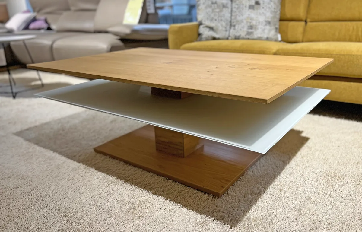Vogelauer Couchtisch V-Montana Eiche massiv