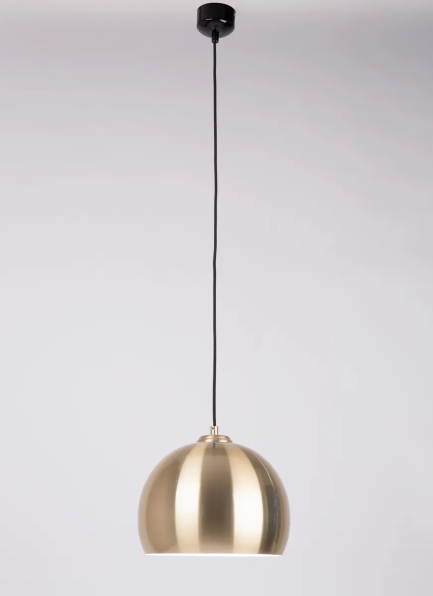Pendelleuchte messing Hängelampe Gold-Optik