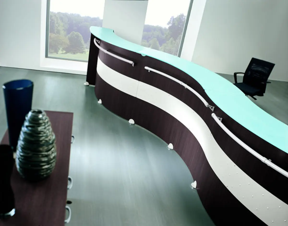 Empfangstisch "Reception Glass" von Quadrifoglio