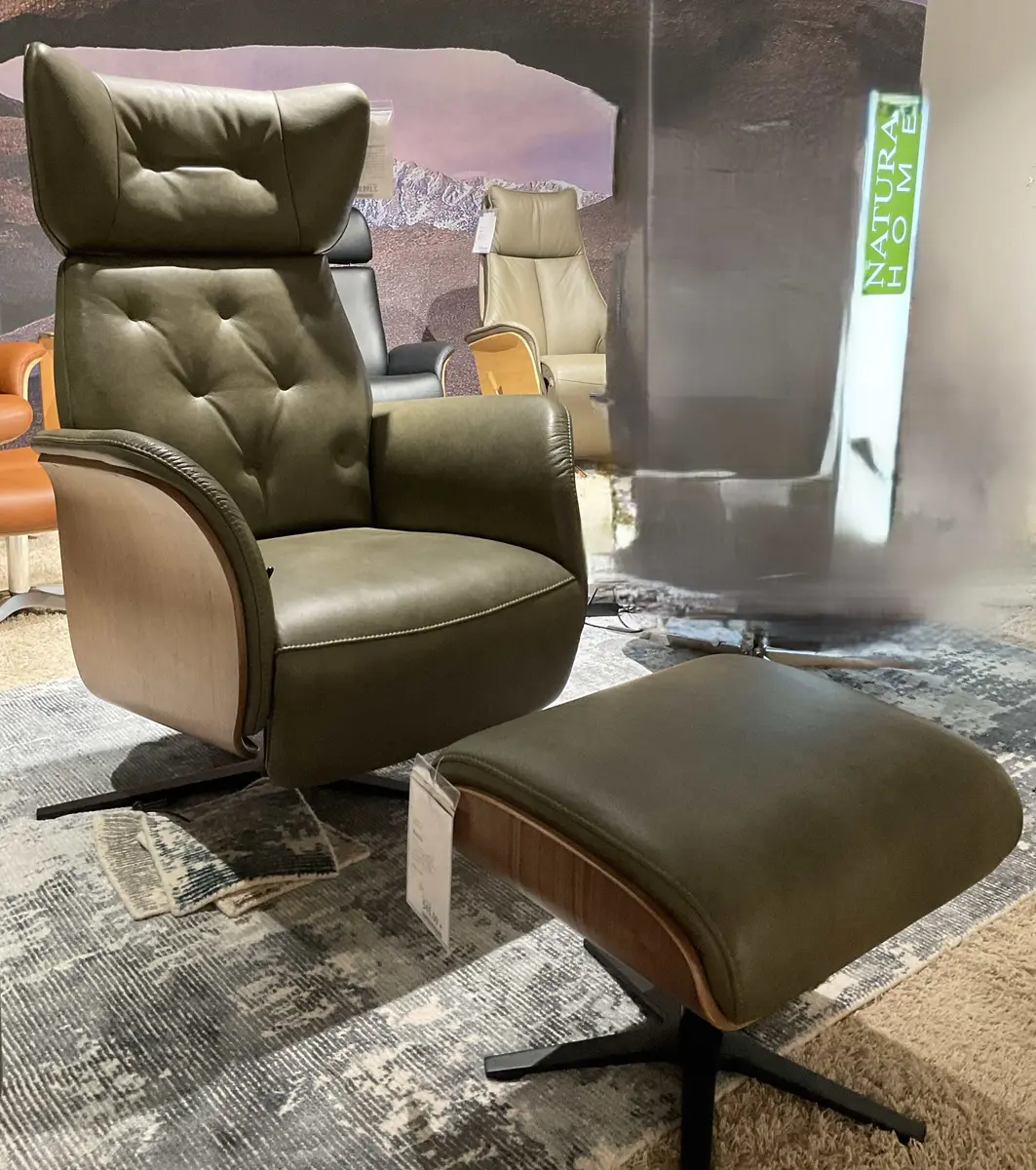 Funktionssessel mit Hocker Aberdeen