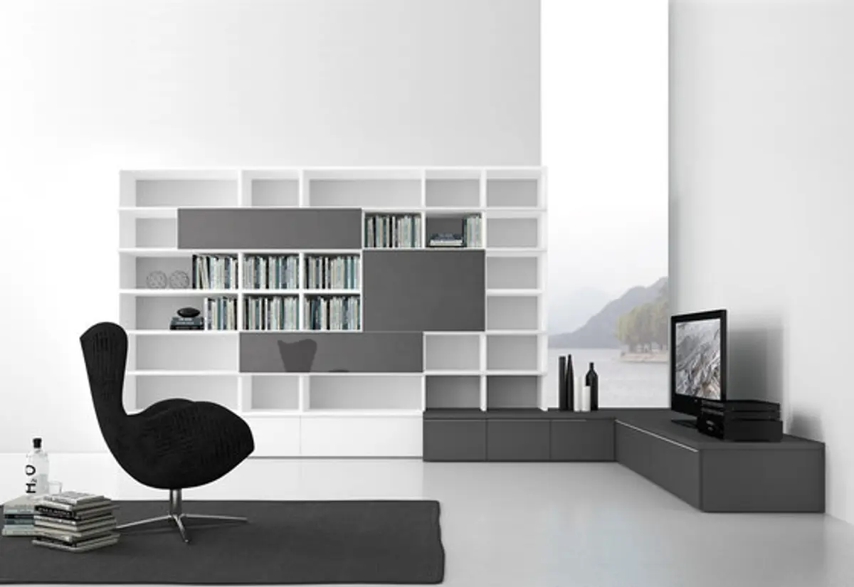 Bücherschrank "Pari & Dispari" von Presotto