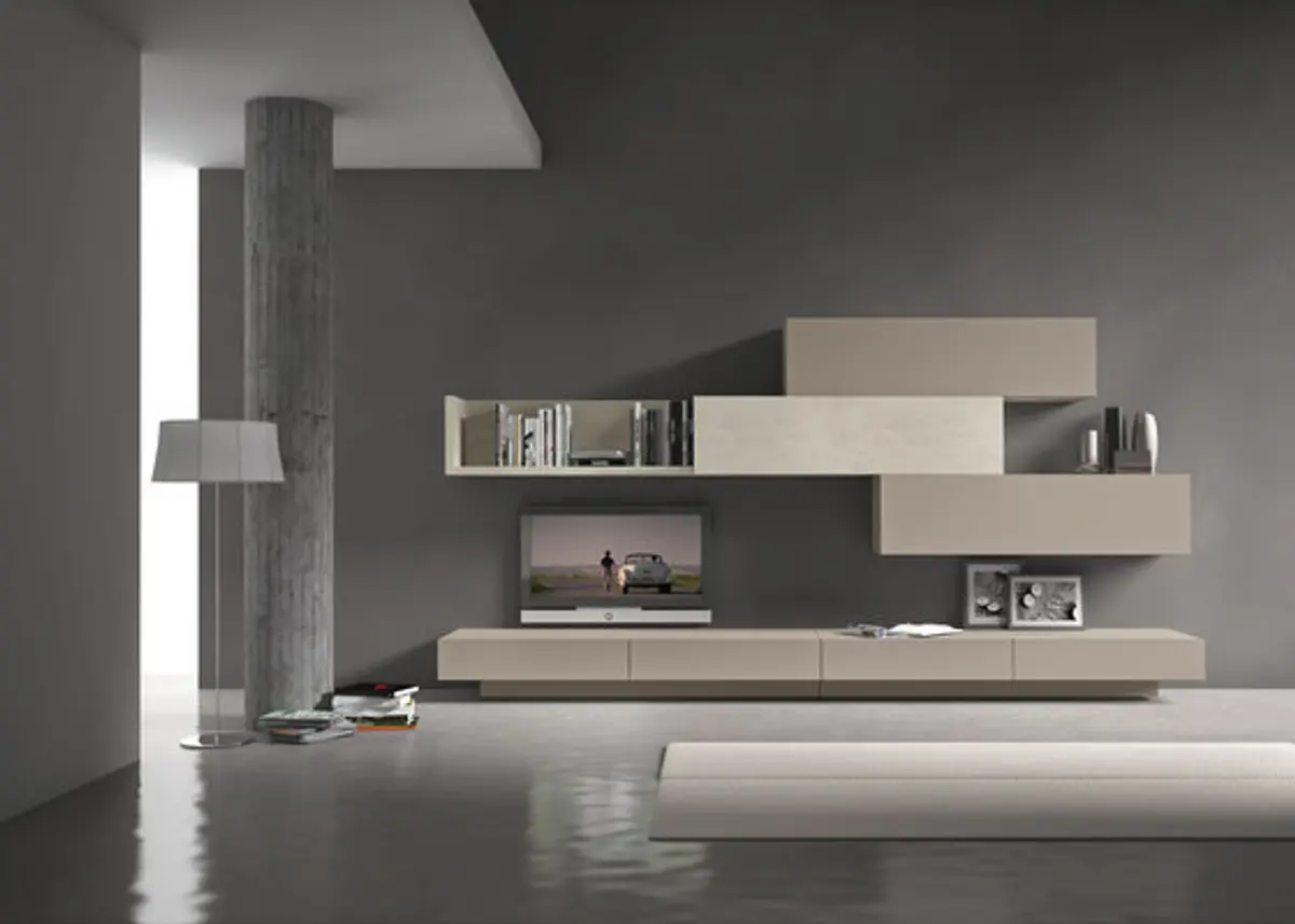 Wohnwand "I-modulART" von Presotto