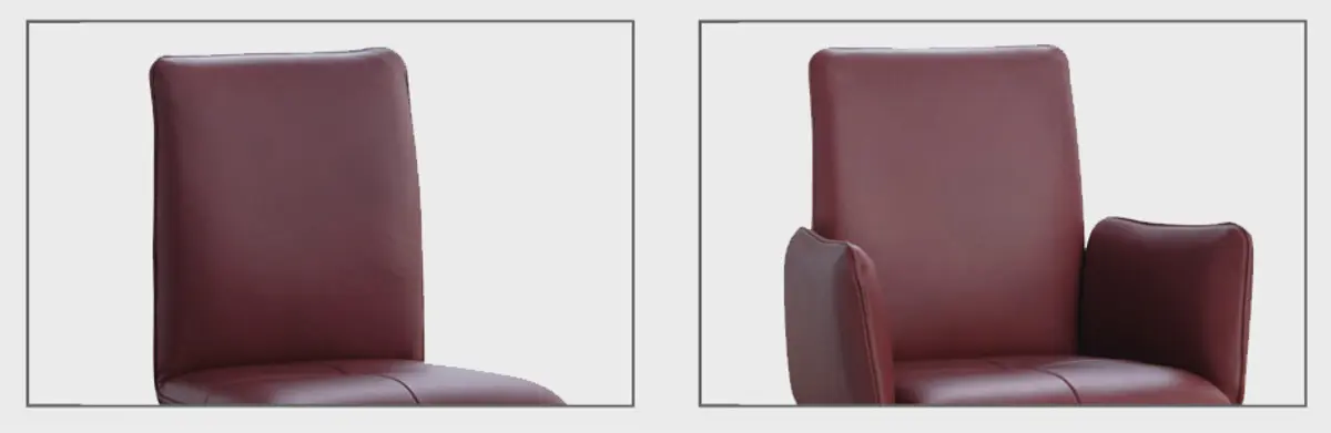 Mit und ohne Armlehne