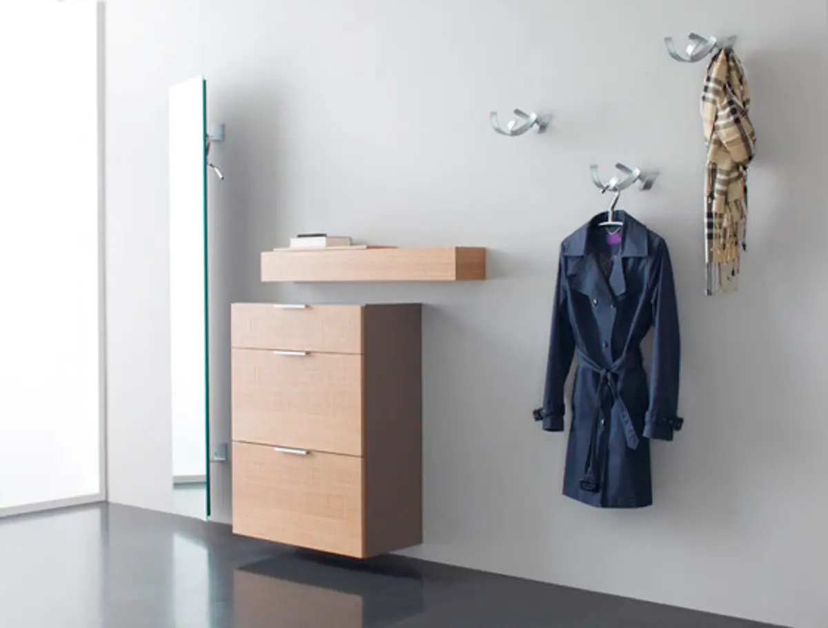 Garderobenkombi "Sento + Select" Garderobenhaken "S4" von Sudbrock