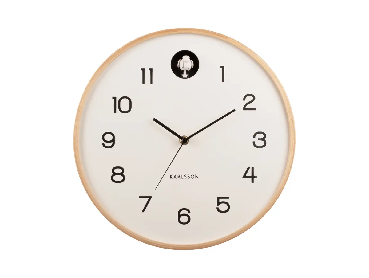 Karlsson Natural Cuckoo, white