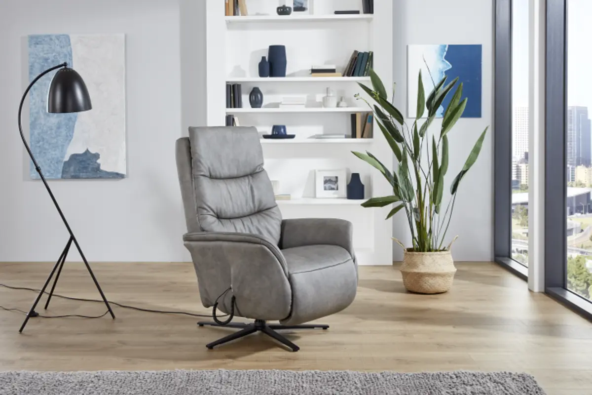 Massagesessel in Leder