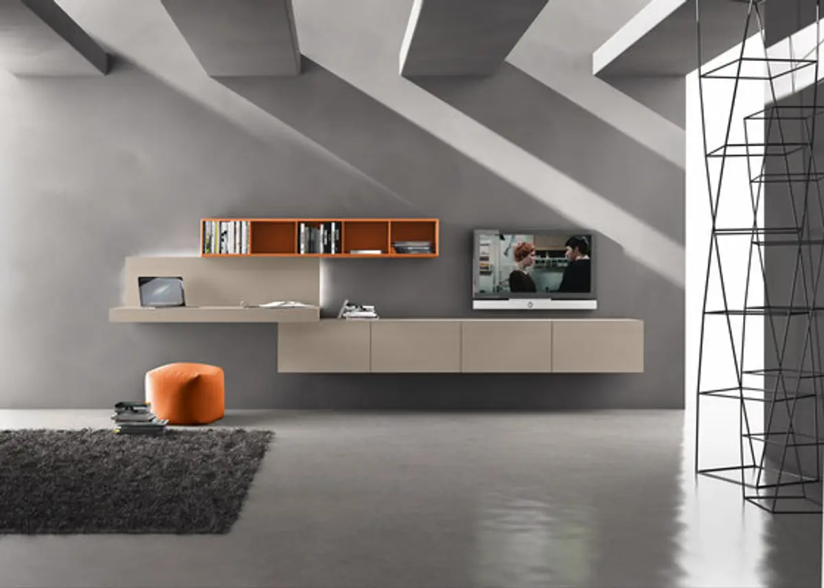 Wohnwand "I-modulART" von Presotto