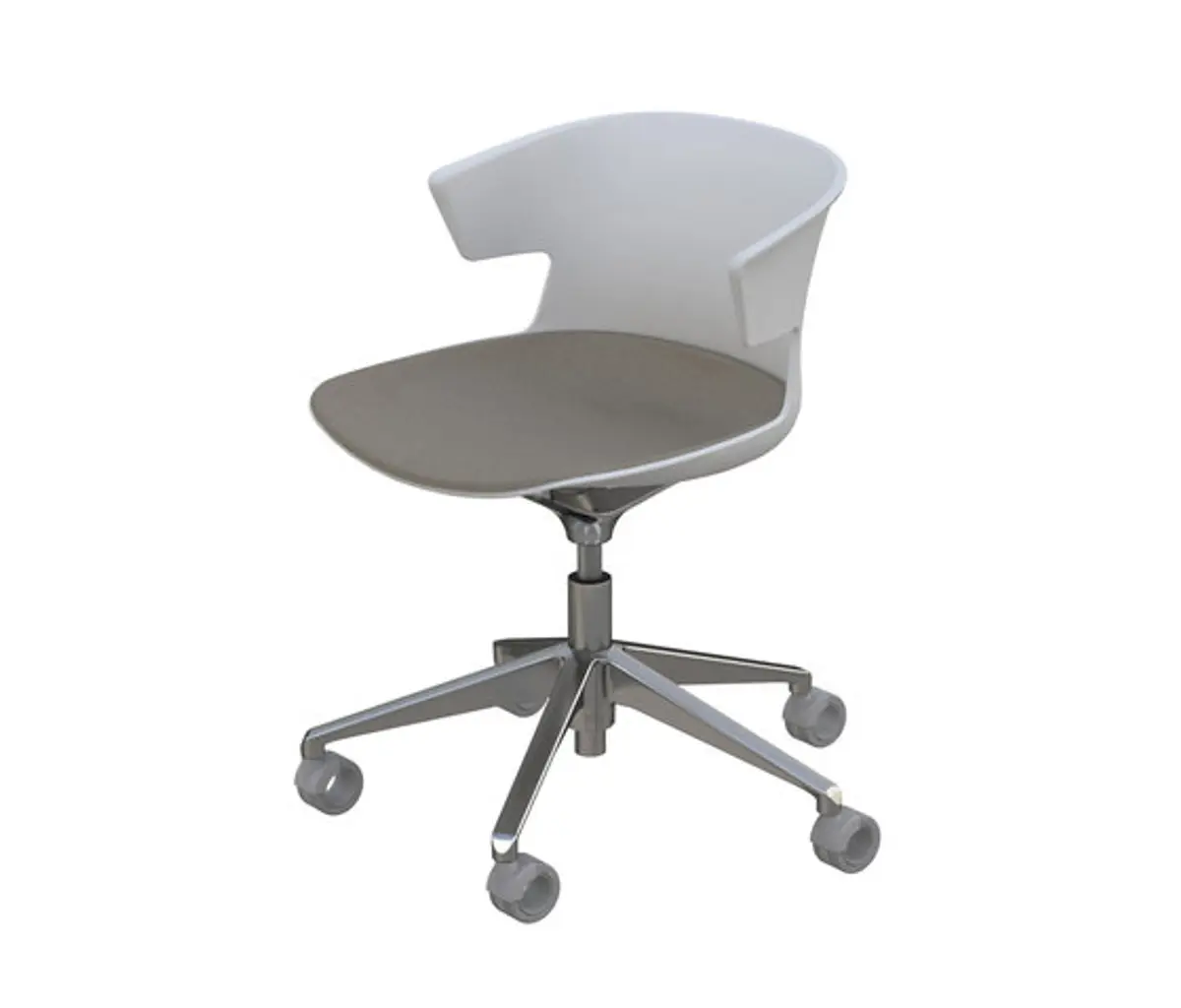 Arbeitsdrehstuhl "Cove 5 star wheeler" von Quadrifoglio