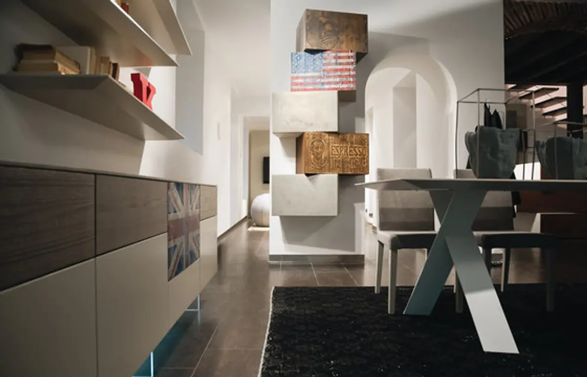 Wandelement "InclinART Vintage" von Presotto