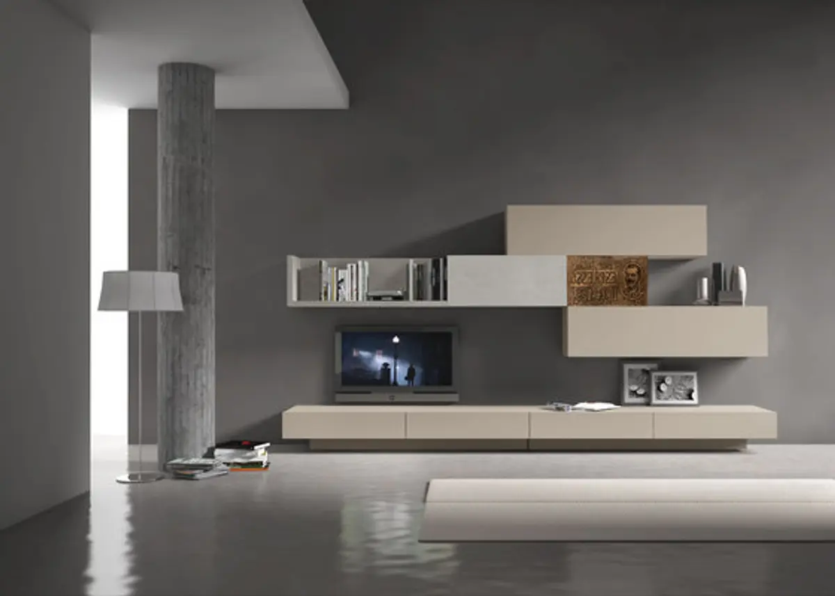 Wohnwand "InclinART Vintage" von Presotto