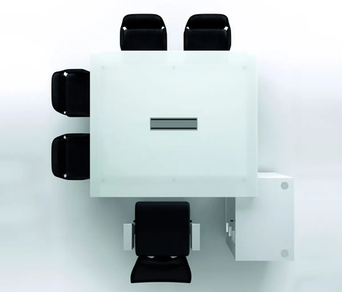 Konferenztisch "X8" von Quadrifoglio