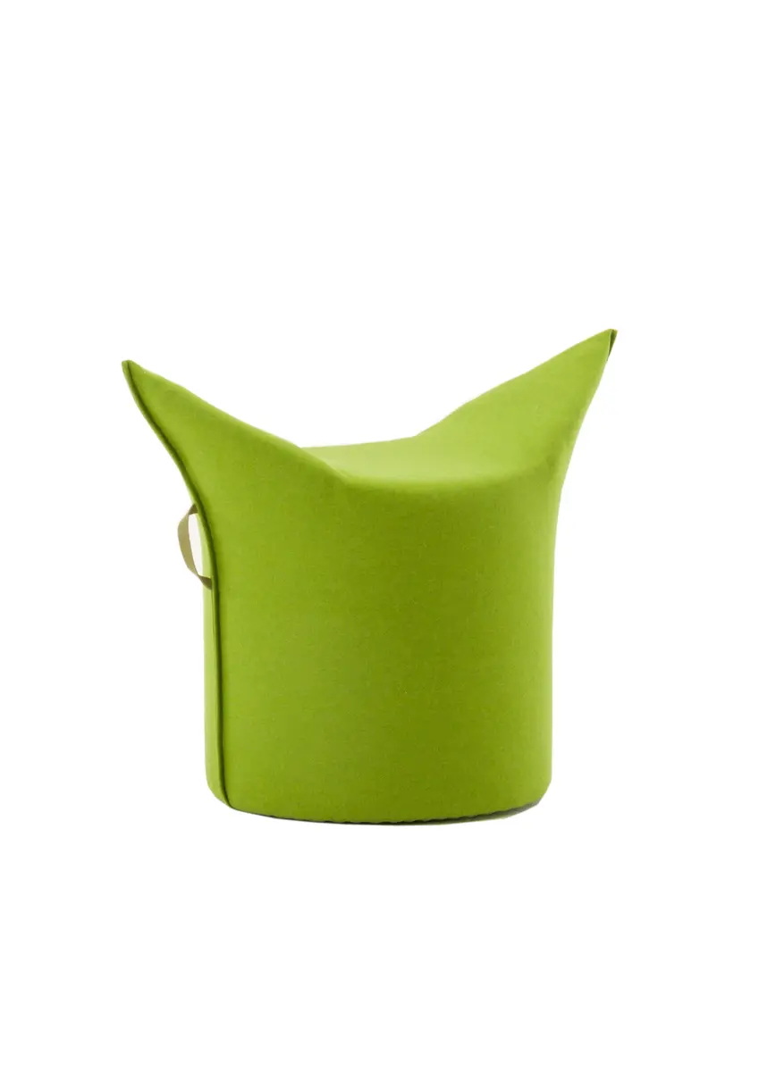 Hocker "ZIPFEL" von Werther (grün)