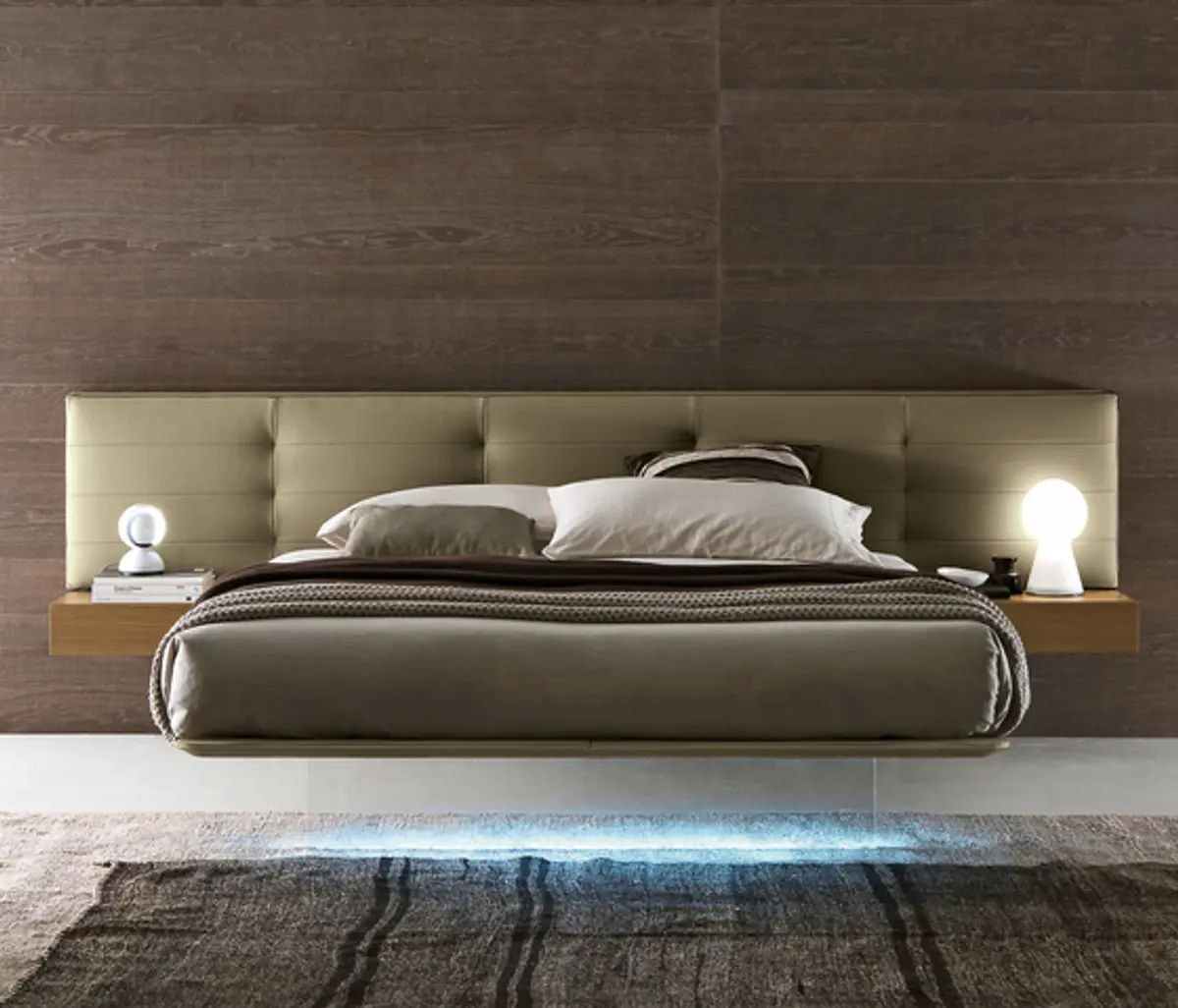 Doppelbett "Wing_system_up_1" von Presotto