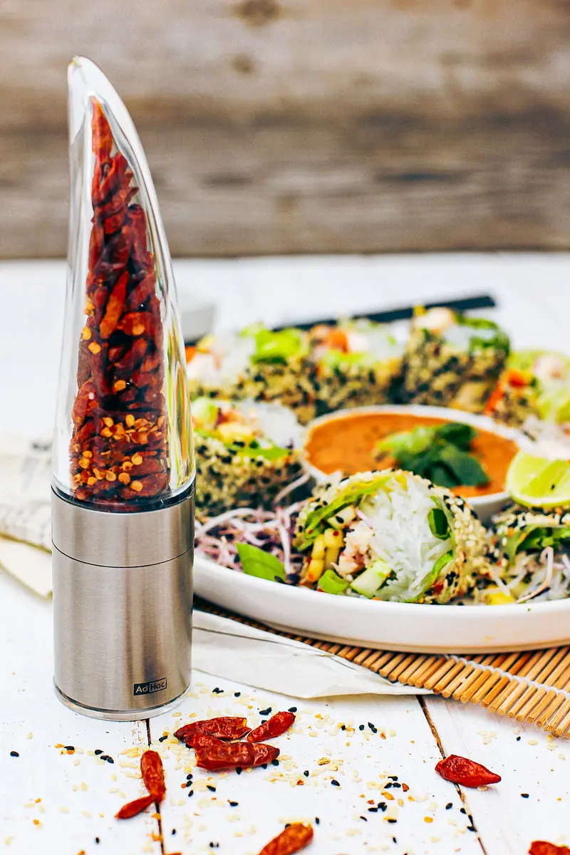 AdHoc Chilischneider PEPE Edelstahl-Acryl