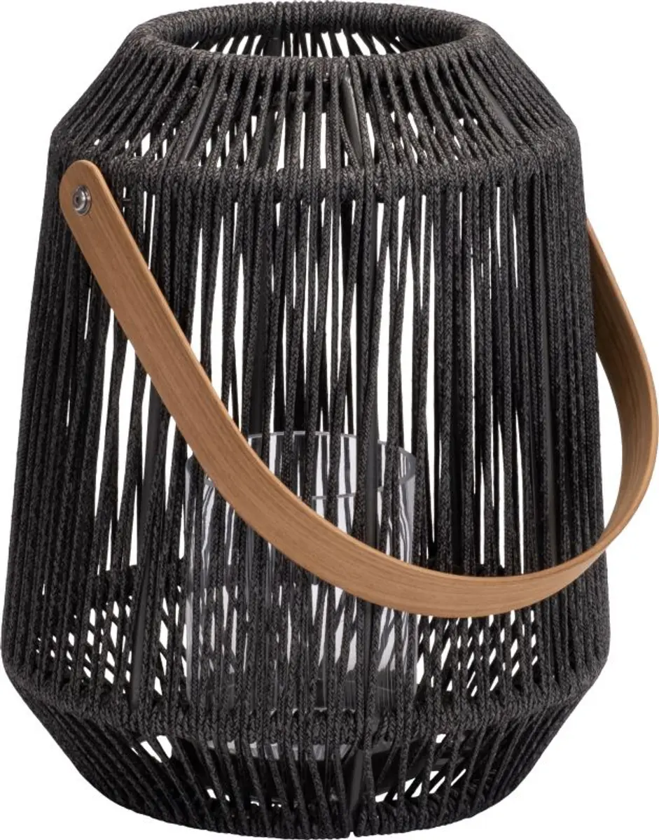 NELE Laterne schiefergrau &nbsp;