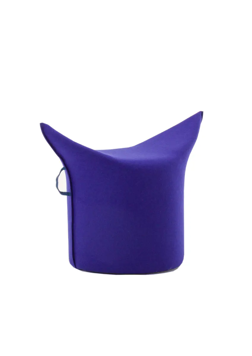 Hocker "ZIPFEL" von Werther (blau)