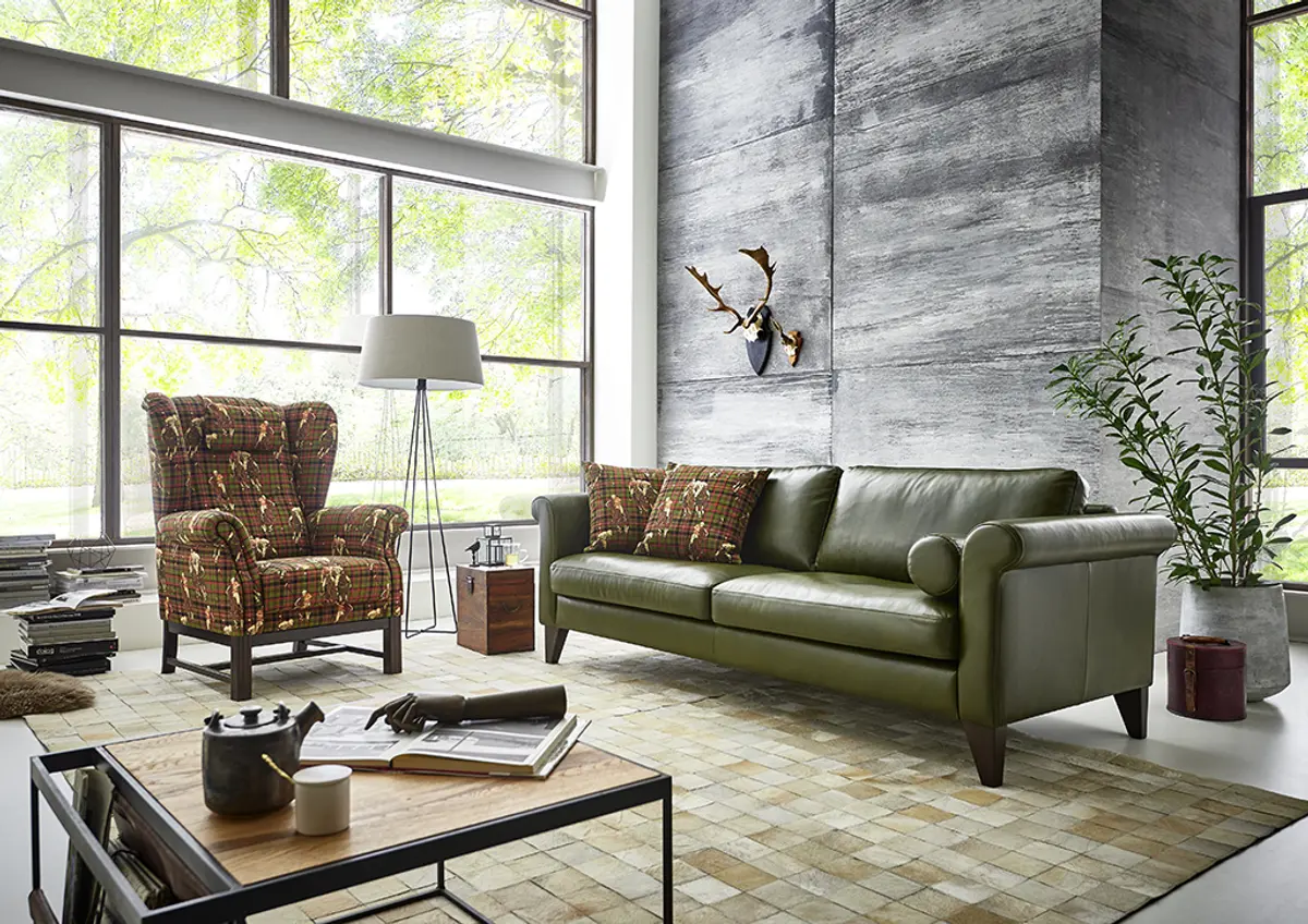 Premium Modell Como 640 Sofa 2,5 Sitzer