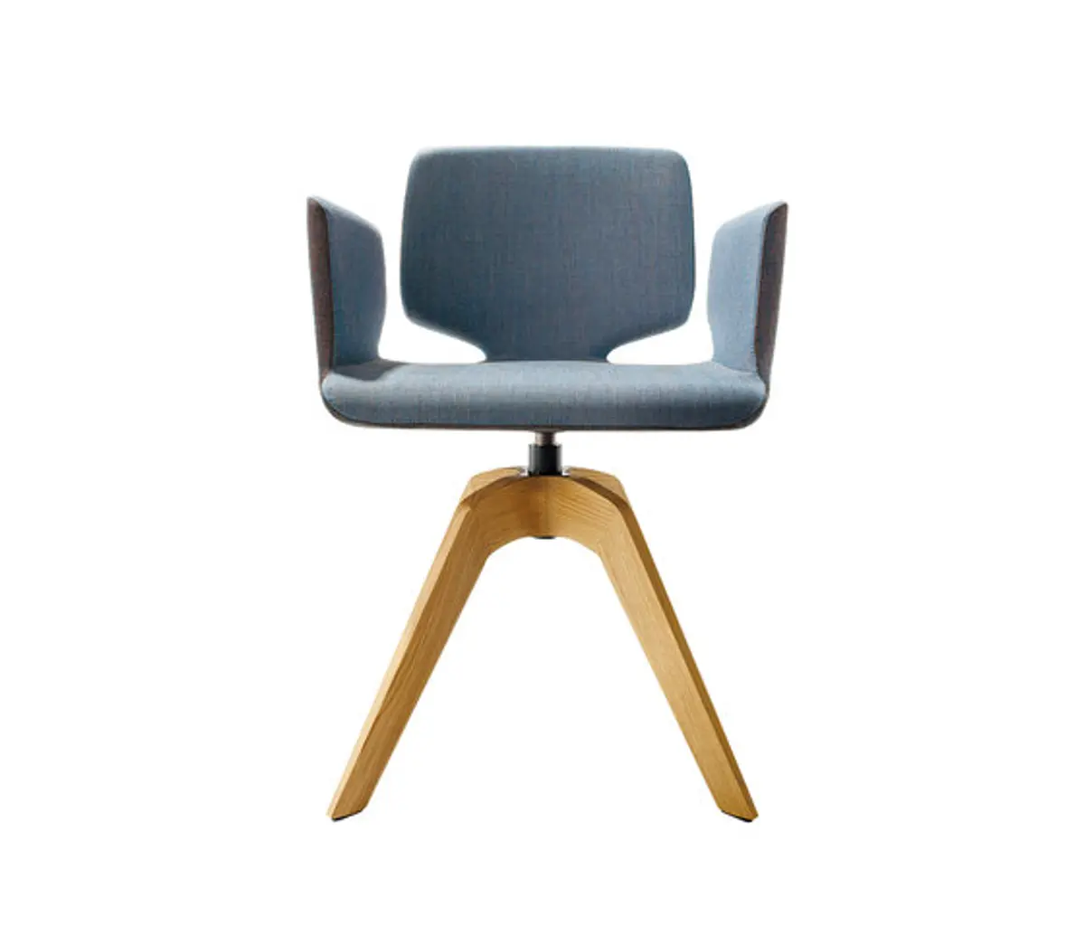 Stuhl "aye" mit Drehgestell von TEAM 7