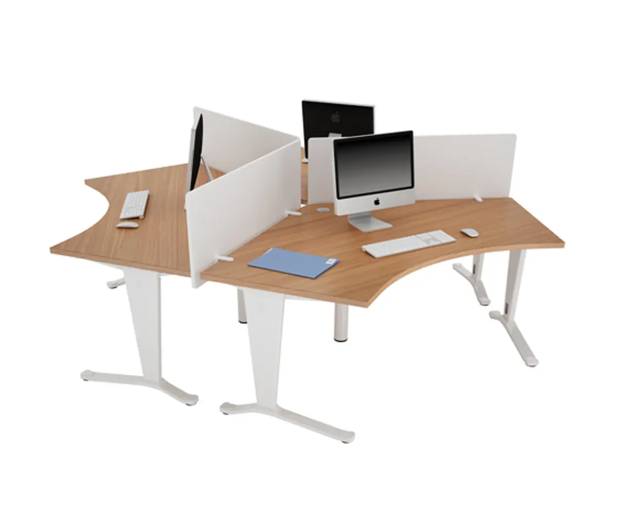 Büro-Tischsystem "Idea+ Ypsilon" von Quadrifoglio