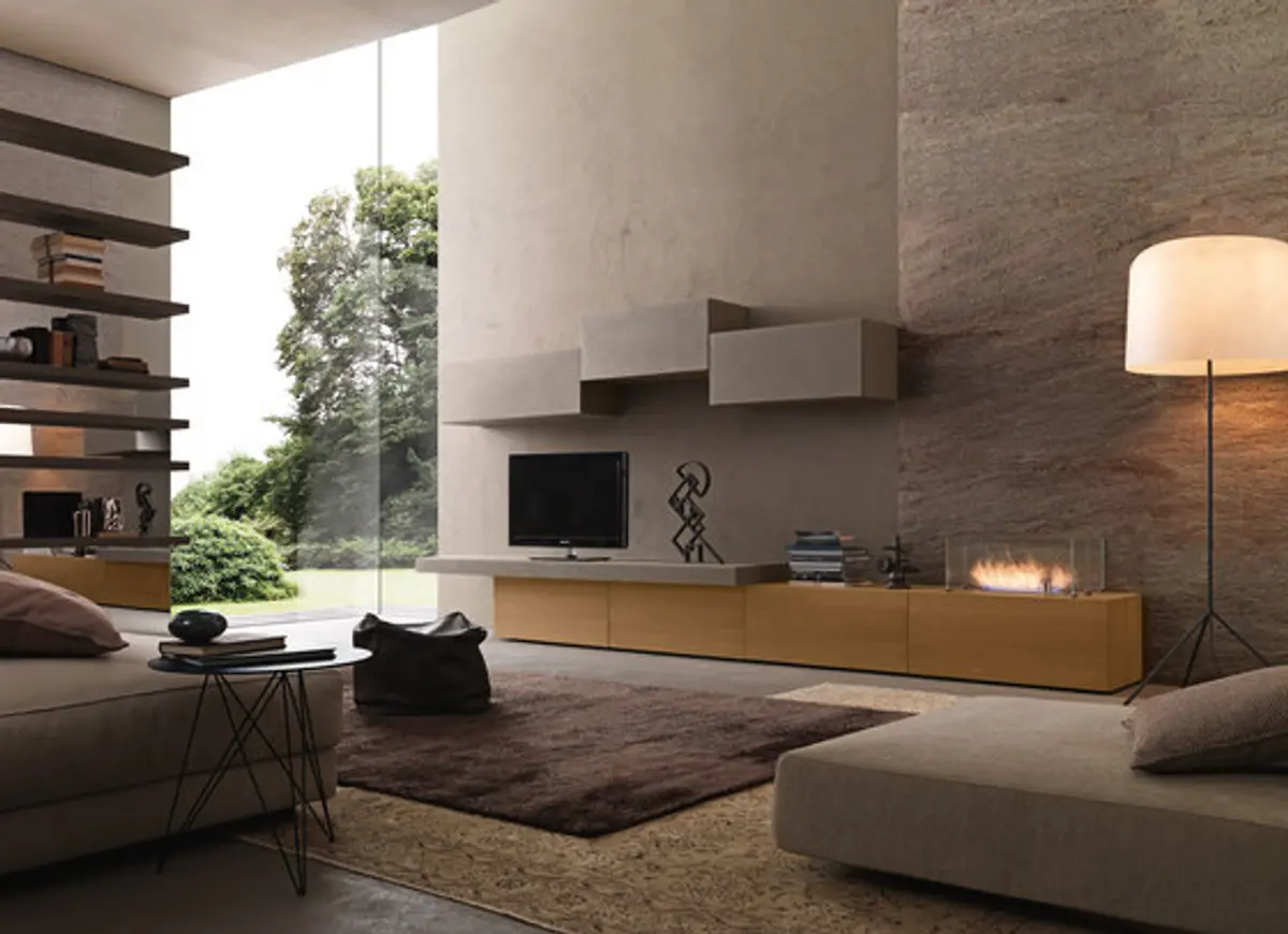 Wohnwand "I-modulART" von Presotto