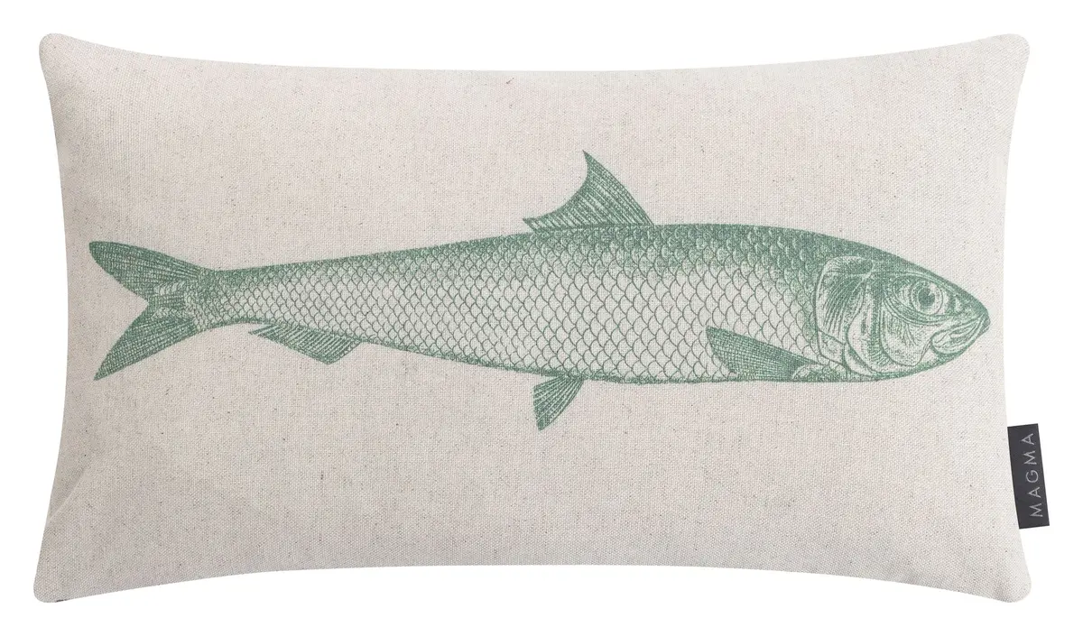 Kissen Sea Breeze, Fisch 30x50cm
