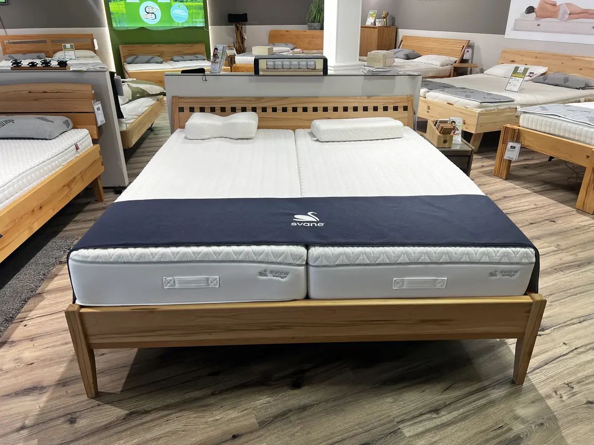 Bett Kernbuche massiv geölt