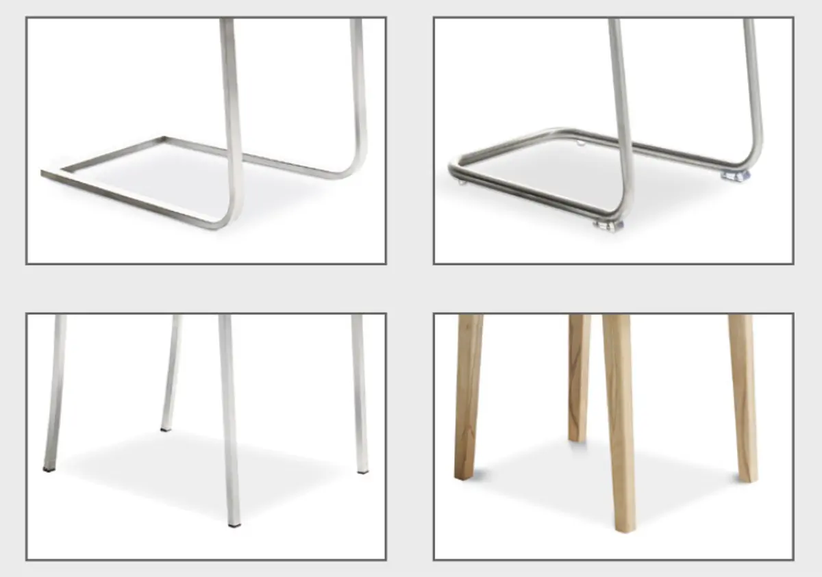 4 Stuhl-Untergestelle