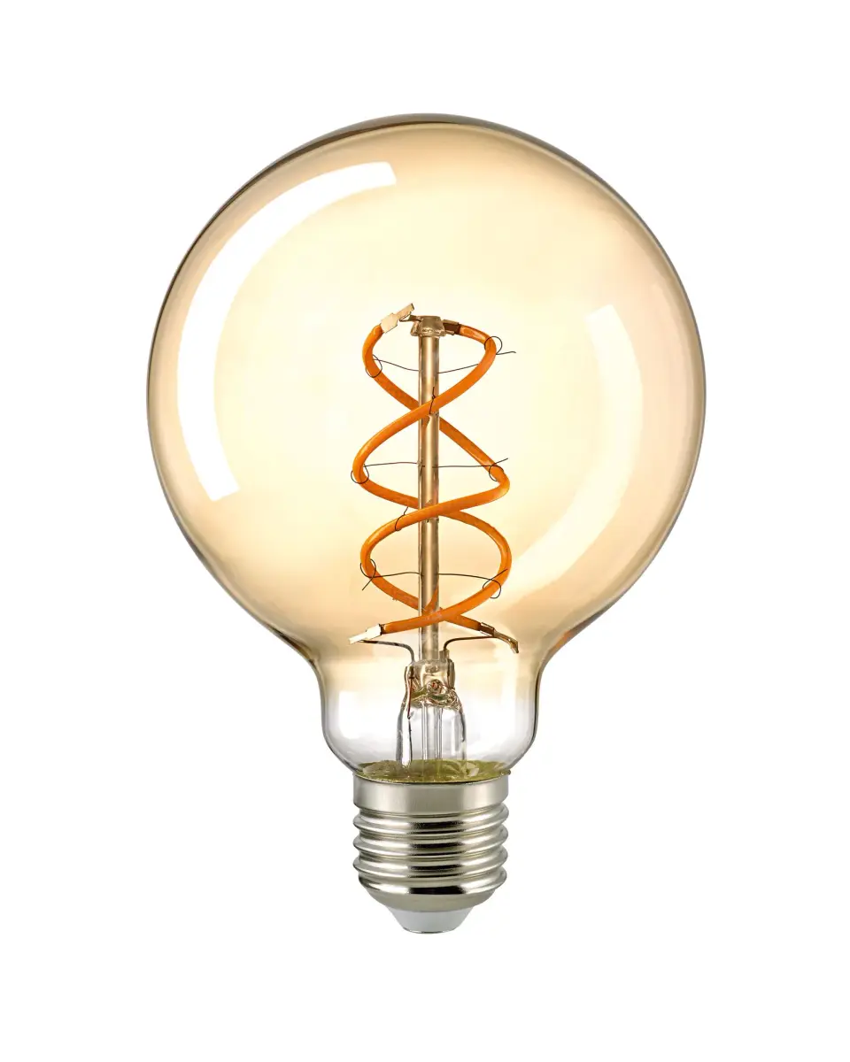 Leuchtmittel CURVED Gold E27 dimmbar