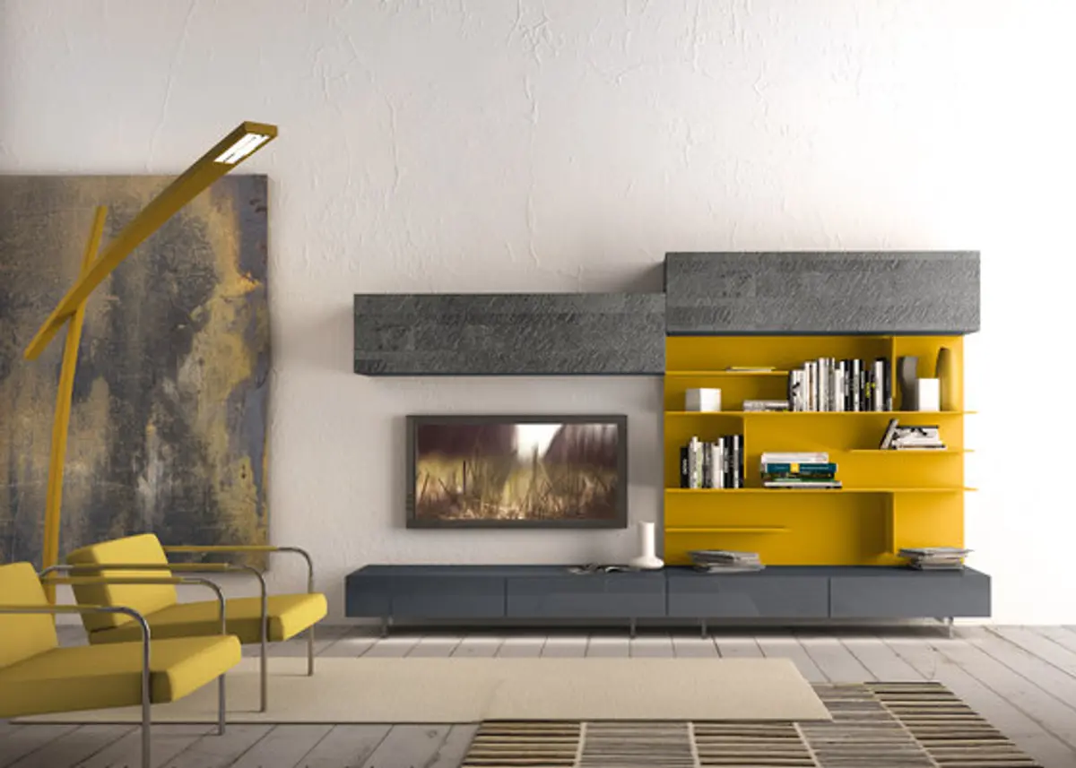 Wohnwand "I-modulART" von Presotto