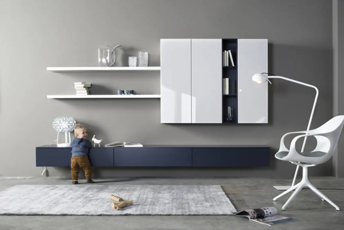 Wohnwand "Cubo" von Sudbrock