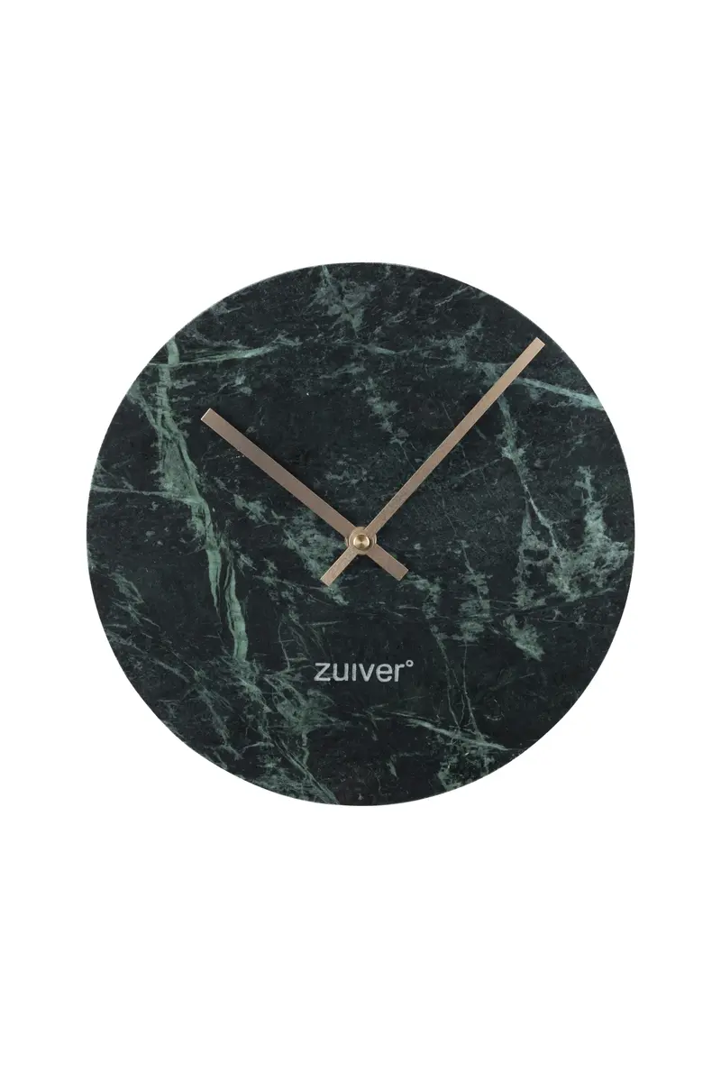 Zuiver Wanduhr Marmor Marble grün 
